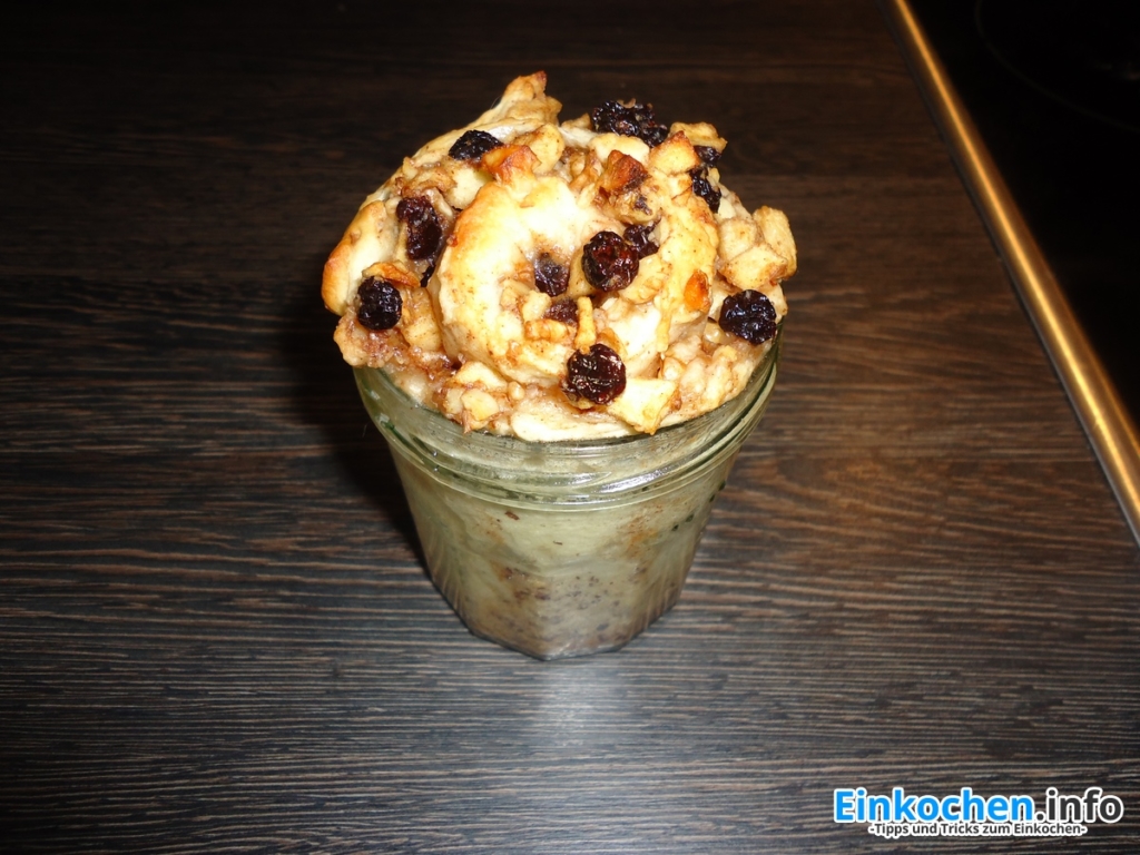Apfelschnecken im Glas - Einkochen.info