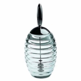 Alessi Honey Pot TW01 Design Honigspender mit Honiglöffel, Glas und Edelstahl - 1