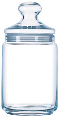 Luminarc ARC 34819 Big Pot Club Dose mit Deckel, Vorratsglas, Bonbondose, 2 Liter, Glas, transparent, 1 Stück - 1