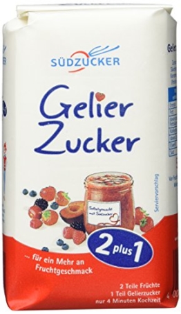 Südzucker Gelierzucker 2 plus 1, 10er Pack (10x 500 g) - 1
