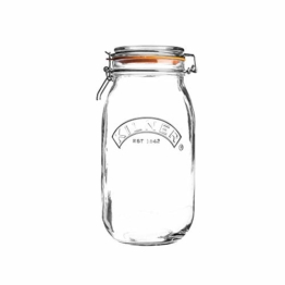 KILNER Rundes Bügelverschluss Glas, 2 Liter - 1